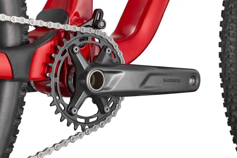 Cannondale scalpel 4 mettalic red celoodpruzeny xc bicykel 3