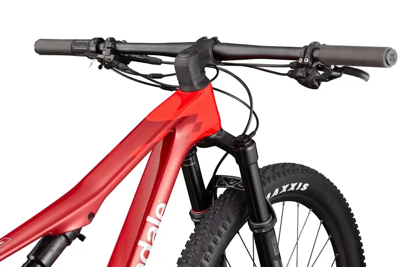 Cannondale scalpel 4 mettalic red celoodpruzeny xc bicykel 5