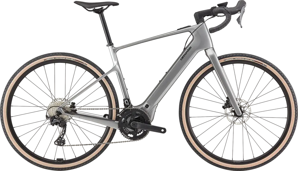 Cannondale synapse neo allroad grey gravel ebike