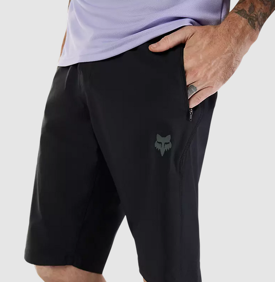 Fox ranger kratasy s vlozkou panske black2