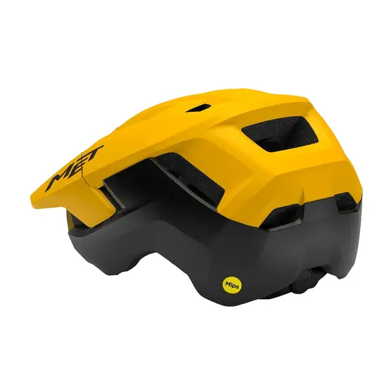 Met terrae mips burnt yellow matt trailova prilba 3