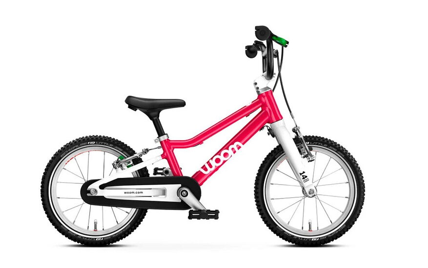 Woom 1 go plus hot pink odrazadlo 5