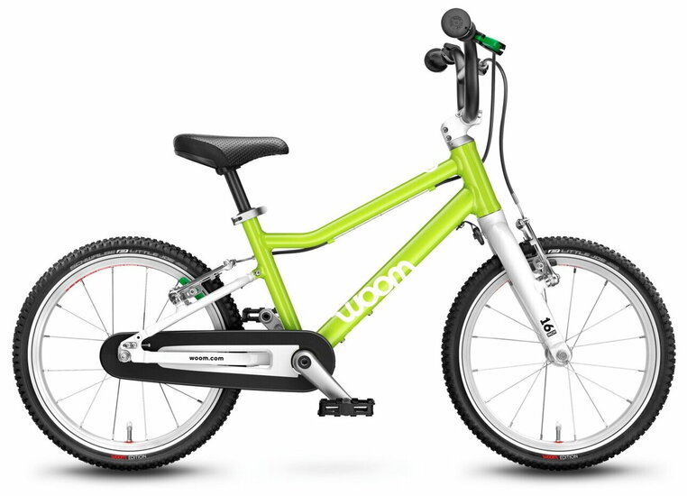 Woom 3 lime lizzard detsky bicykel