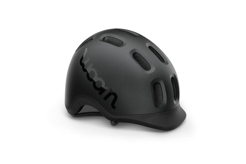 Woom ready charcoal metallic prilba 3