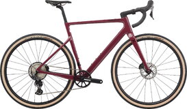 Cannondale super six evo se 1 blakc cherry gravelbicykel