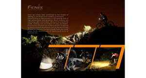 Fenix bc30 v2 2200lm nabijacia usb sada 3500 mah predne svetlo 12