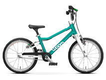 Woom 3 automagic 16 mettalic petrol detsky bicykel 1